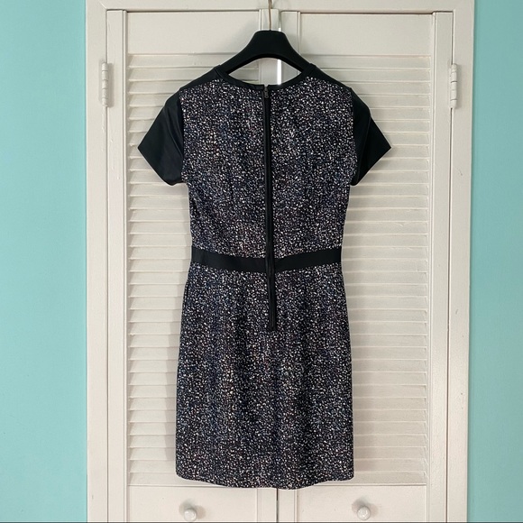 Club Monaco - Leather cap sleeve dress - Picture 2 of 6